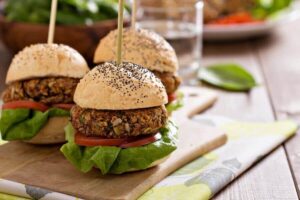 vegan blackbean burger
