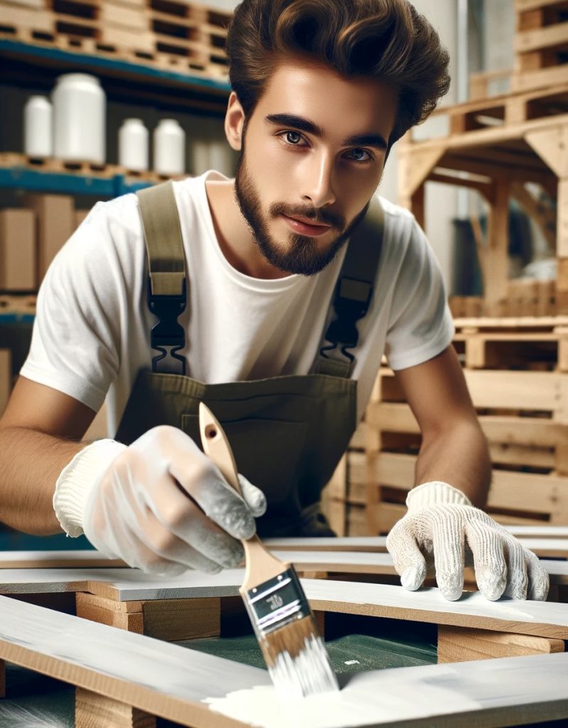 painting pallet furniture 