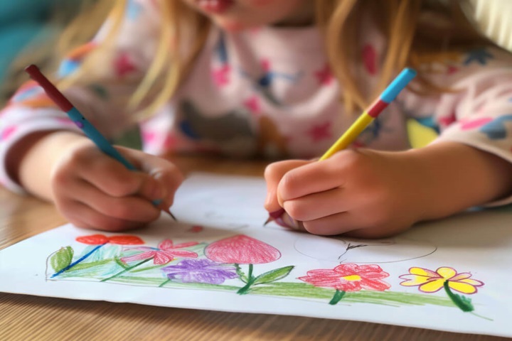toddler child friendly garden ideas drawing 