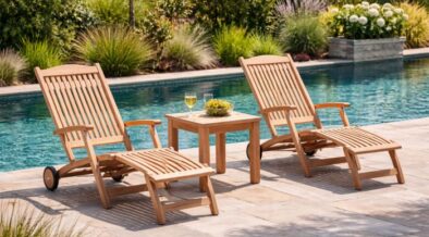 Teak Sun Loungers & Steamer Chairs