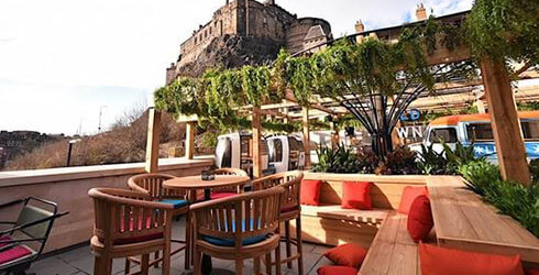 commercial outdoor cafe furniture