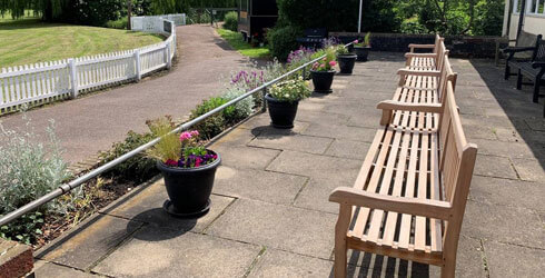 care home outdoor furniture