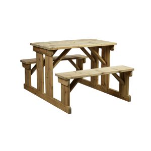 Newquay Walk In 6 Seater Picnic Bench
