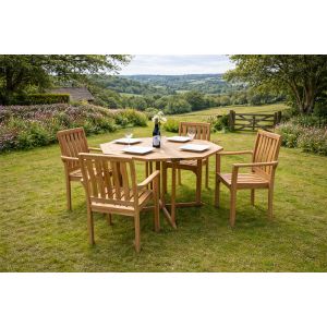 octagonal dining set