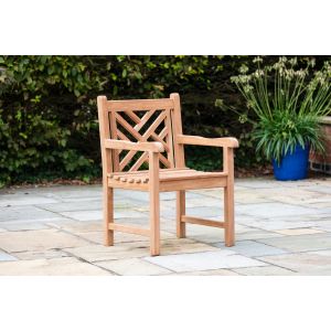 Oxford Lattice Back Garden Chair