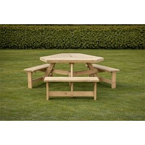 Whitby 6 Seat Triangle Picnic Table