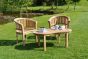 Banana Teak Garden Chair Set