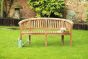 Banana Teak Garden Bench Set