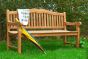 Henley Teak Commercial Bench 4 Seater 1.8m