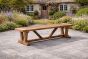 kuta reclaimed teak backless bench medium