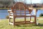 Lutyens Teak Garden Bench 2 Seater 1.2m