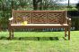 Cross Back Oxford Bench 1.8m