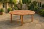 York Round 8 Seater Outdoor Teak Garden Dining Set