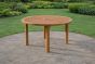 Round 150cm outdoor teak table
