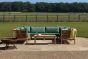 Sherborne Teak Patio Lounge Furniture U-Shaped Sofa Set