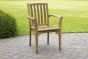Teak Outdoor Stacking Patio Dining Chairs