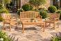 Medium Turnberry Teak Bench Set