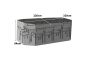 Sandringham Rectangle 10 Seater Outdoor Teak Garden Patio Dining Set