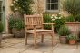 Westminster Flat Arm Teak Garden Chair