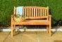 Double Oval Winchester Teak Bench 1.2m