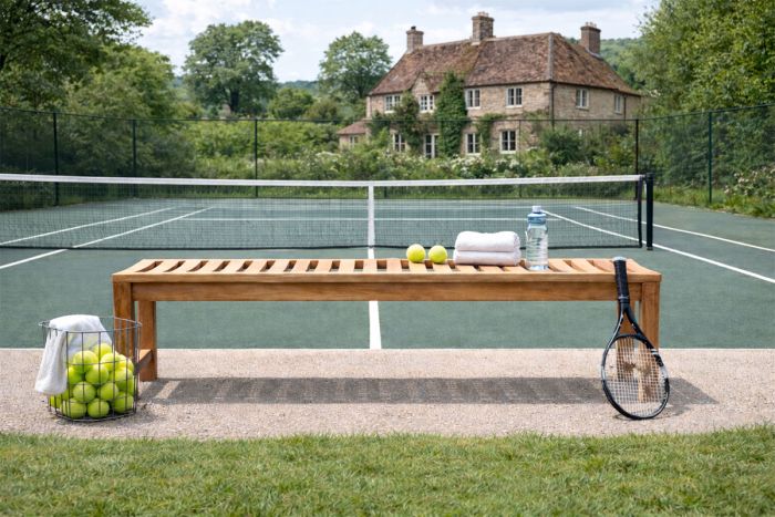 Salisbury Backless Teak 3 Seater Bench 1.5m