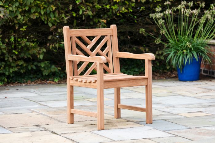 Oxford Lattice Back Garden Chair