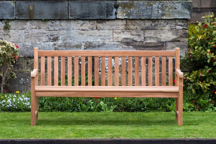 Windsor Teak Garden Bench 4 Seater 1.8m