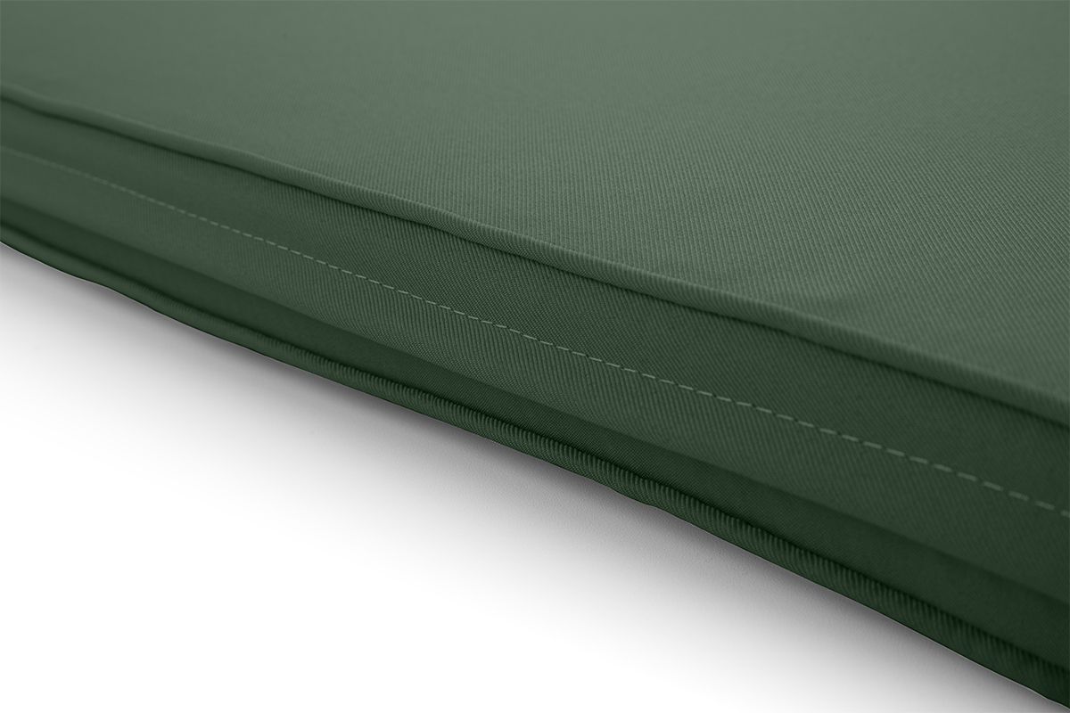 Green Garden Bench Cushion 1.5m