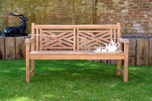 1.5m Oxford Cross Back Bench