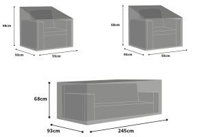 Waterproof Bench Cover 1.5m