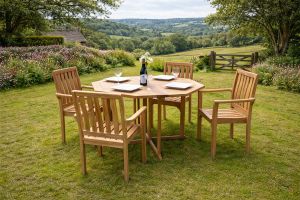 octagonal dining set