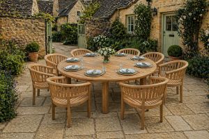 titan maximus 1.8 8 seater dining set