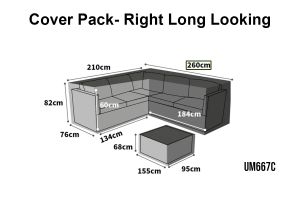 Cover For Sherborne Lounge Furniture Corner Sofa Set - Right Long