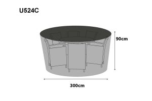 Cover For Extra Large Round Dining Table Set
