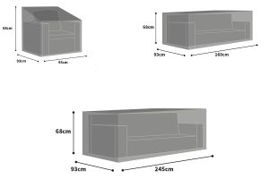 Waterproof Bench Cover 1.5m